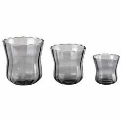 Lot de 3 photophores Lovire