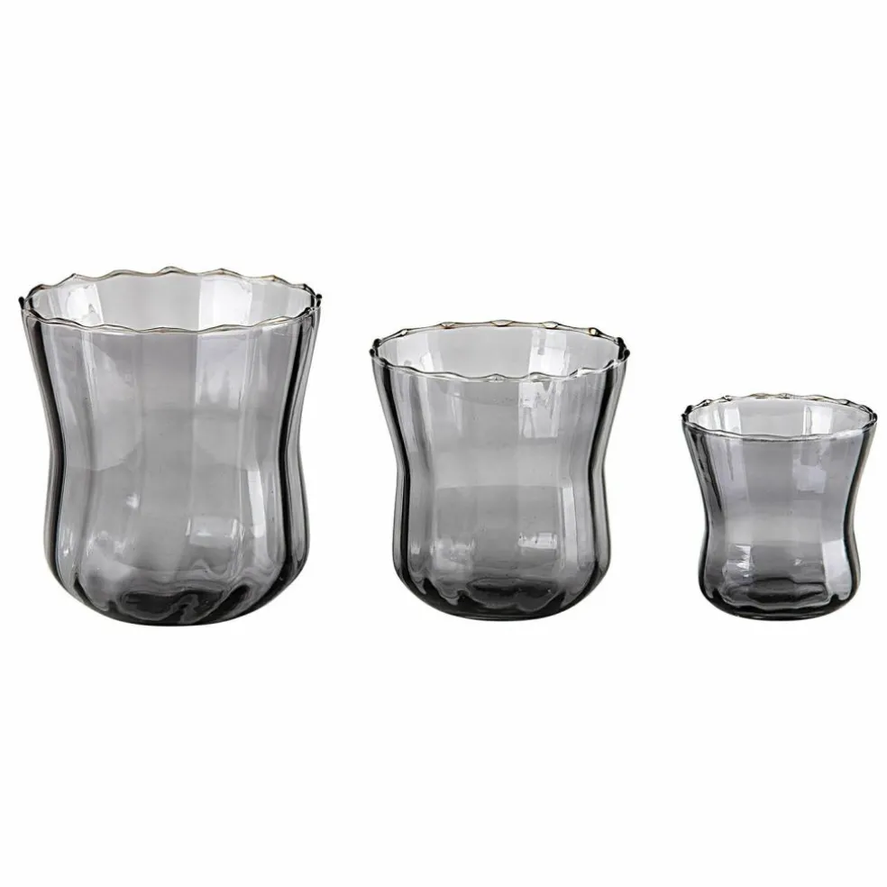 Lot de 3 photophores Lovire