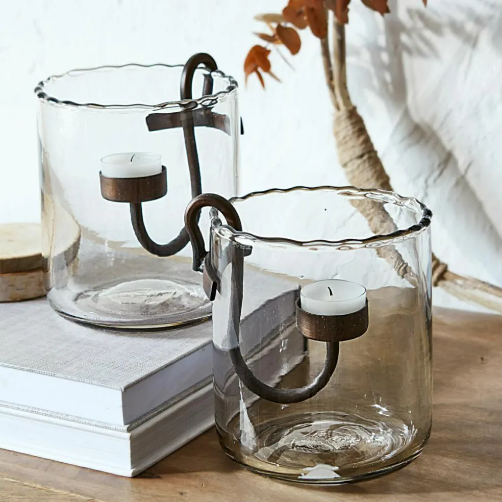 Lot de 2 photophores Lynn