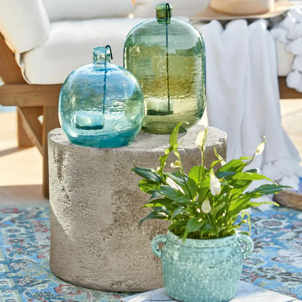 Lot de 2 photophores Michel