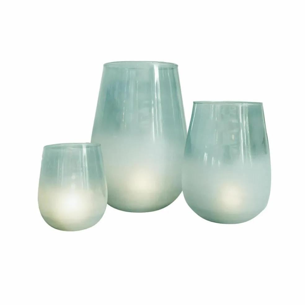 Lot de 3 photophores Miristelle