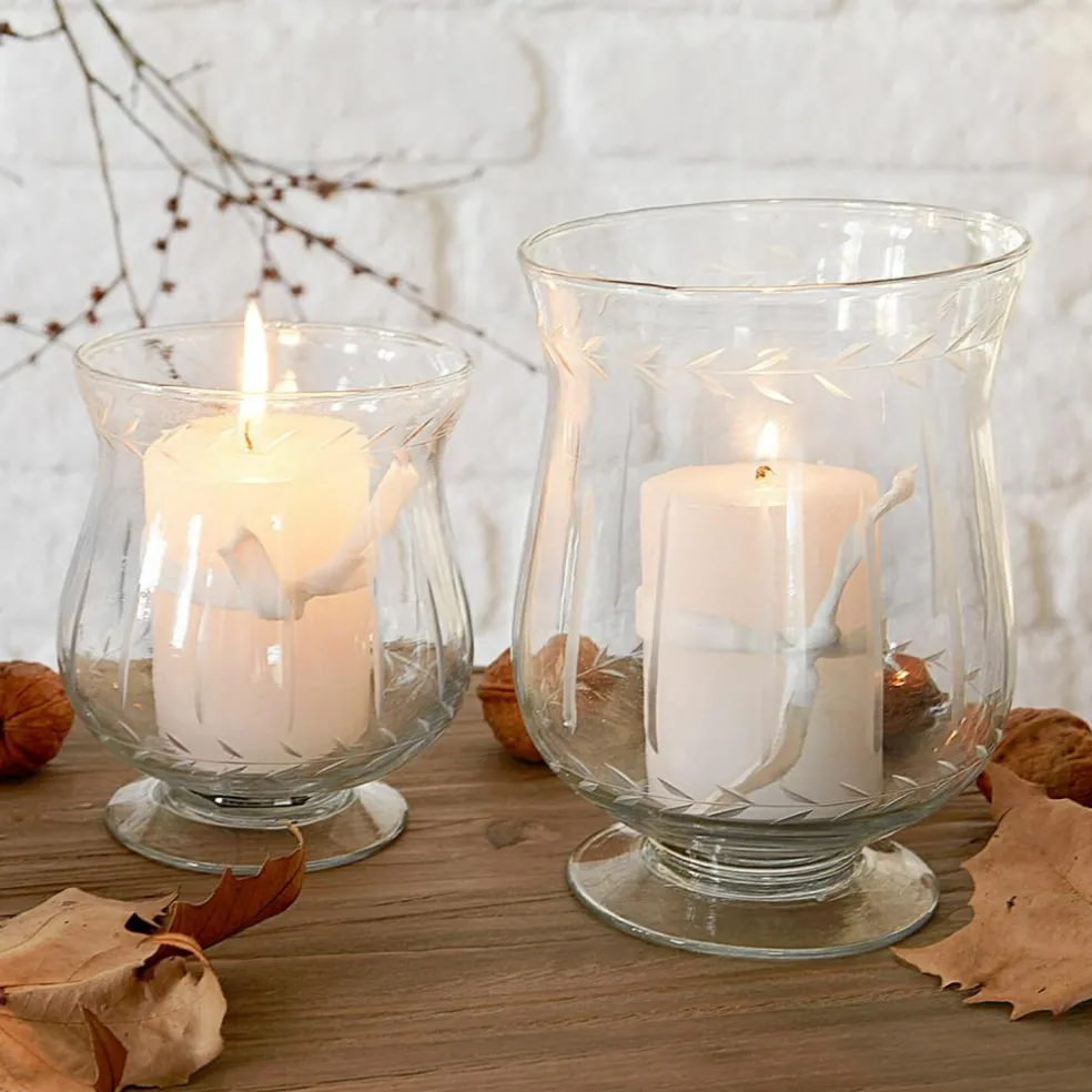 Lot de 2 photophores Moon