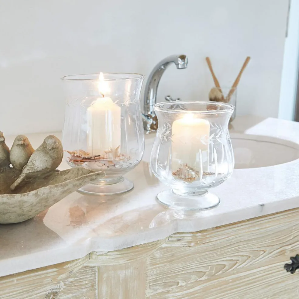 Lot de 2 photophores Moon