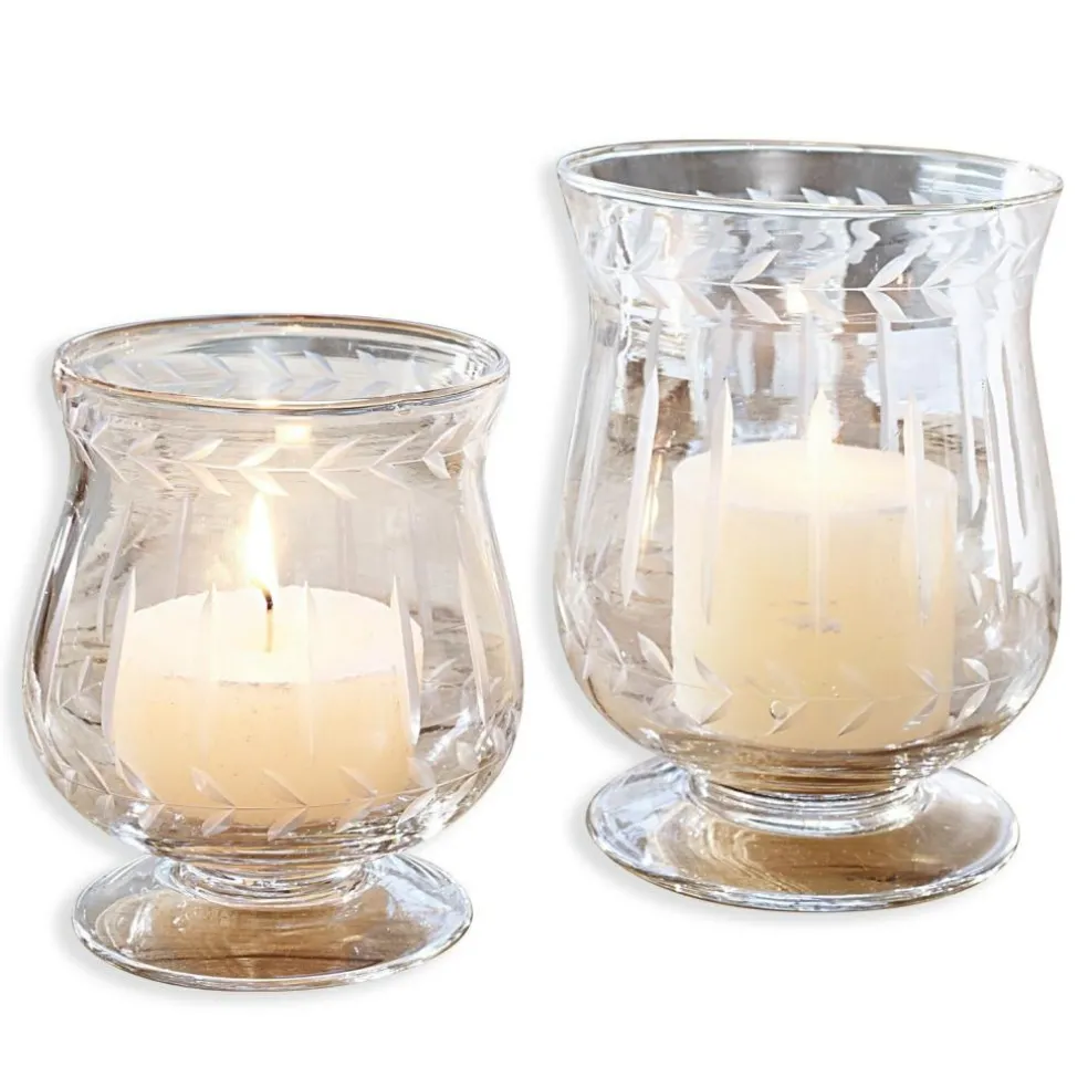 Lot de 2 photophores Moon