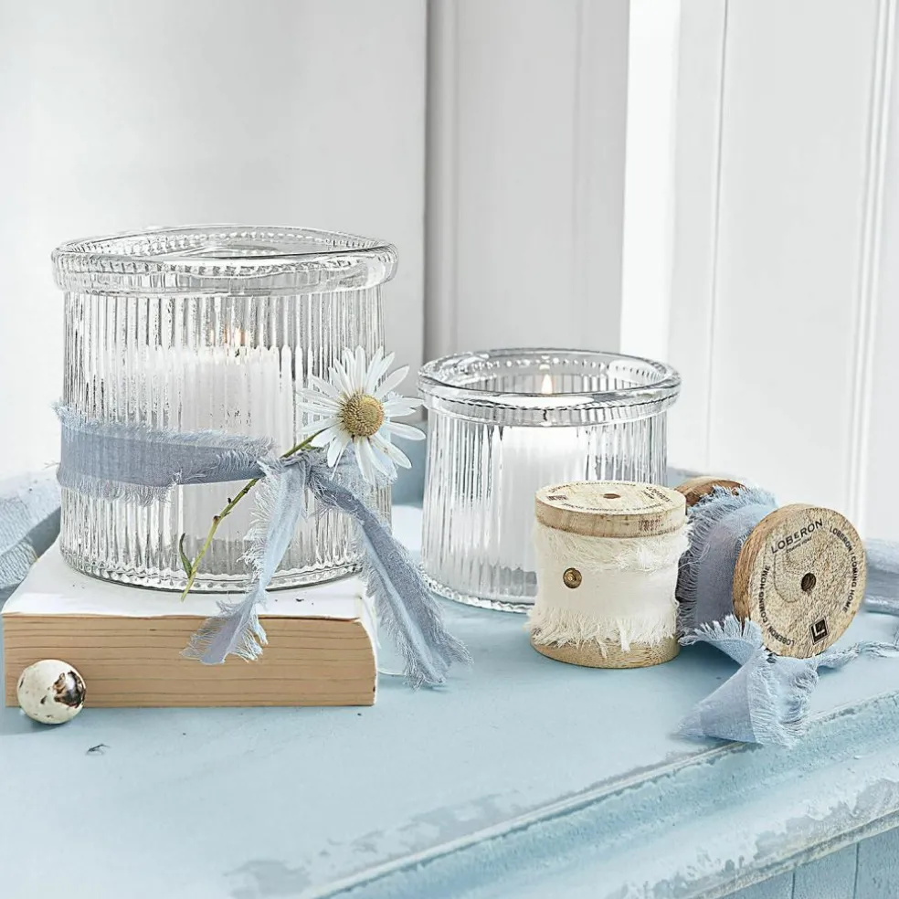 Lot de 2 photophores Naisette