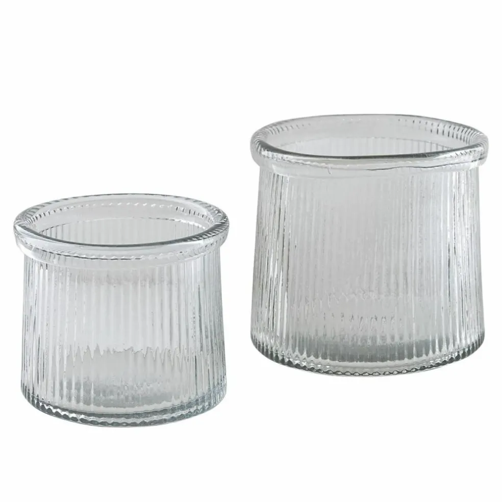 Lot de 2 photophores Naisette