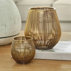 Lot de 2 photophores Pontarino