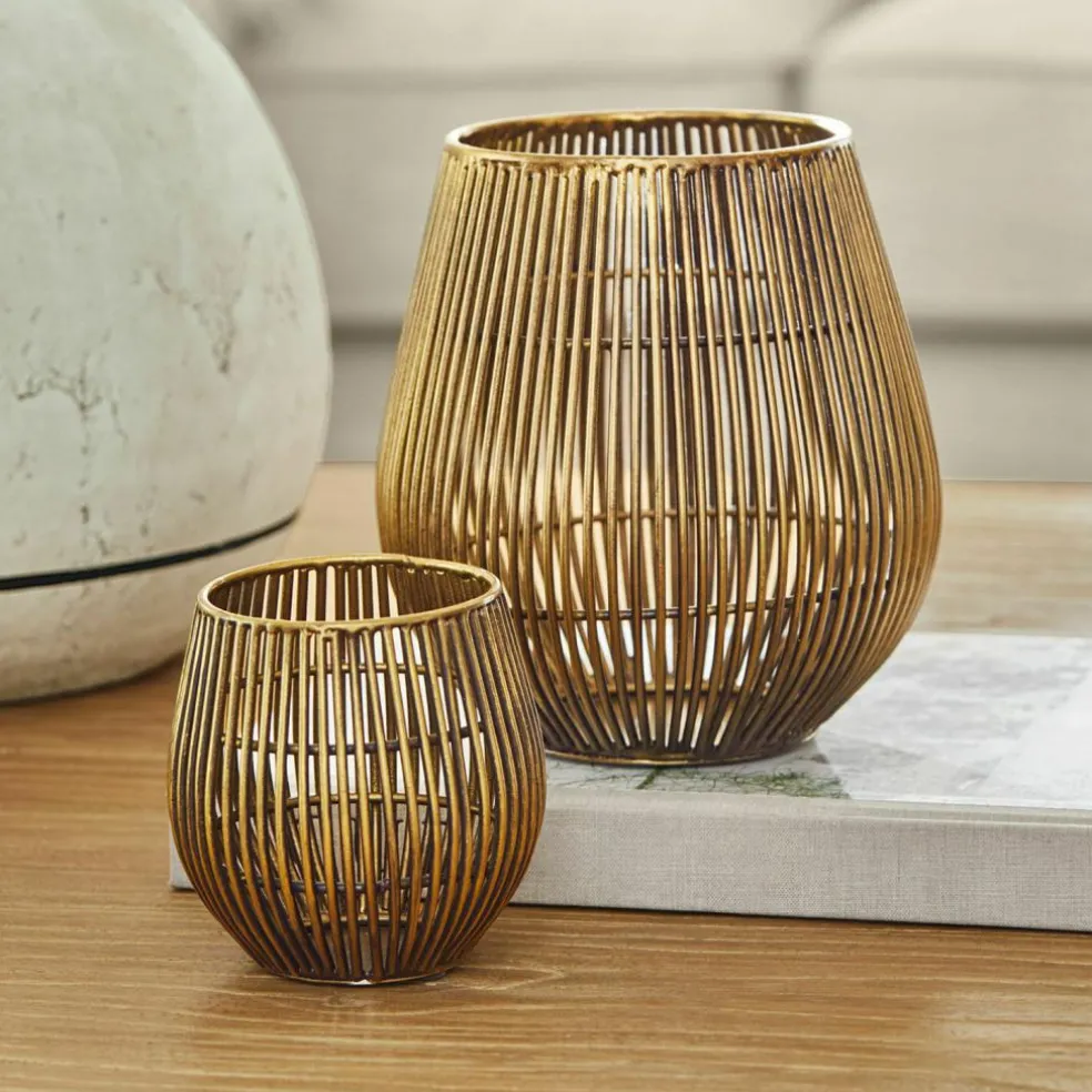 Lot de 2 photophores Pontarino