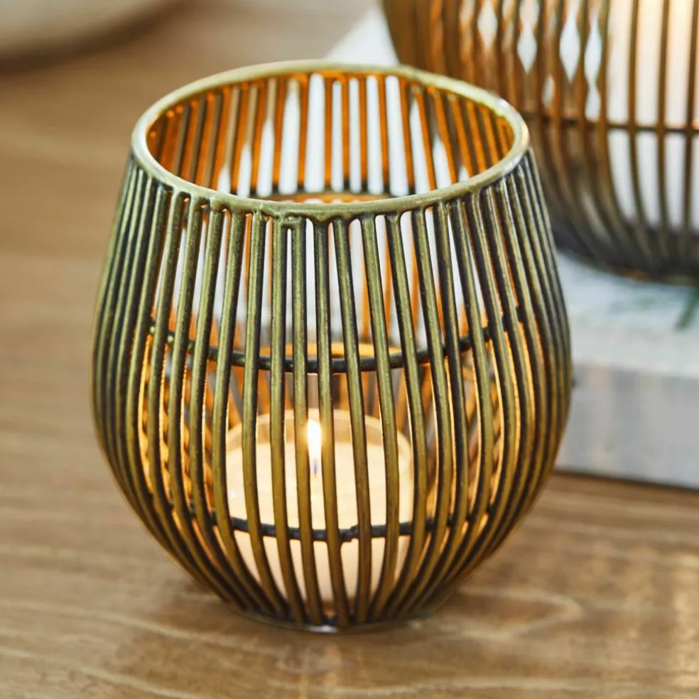 Lot de 2 photophores Pontarino