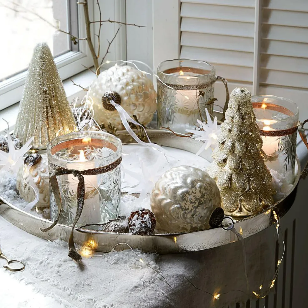 Lot de 3 photophores Selhild