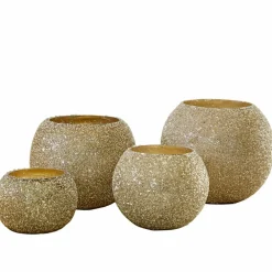 Lot de 4 photophores Tareena