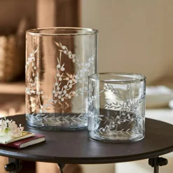 Lot de 2 photophores Temao