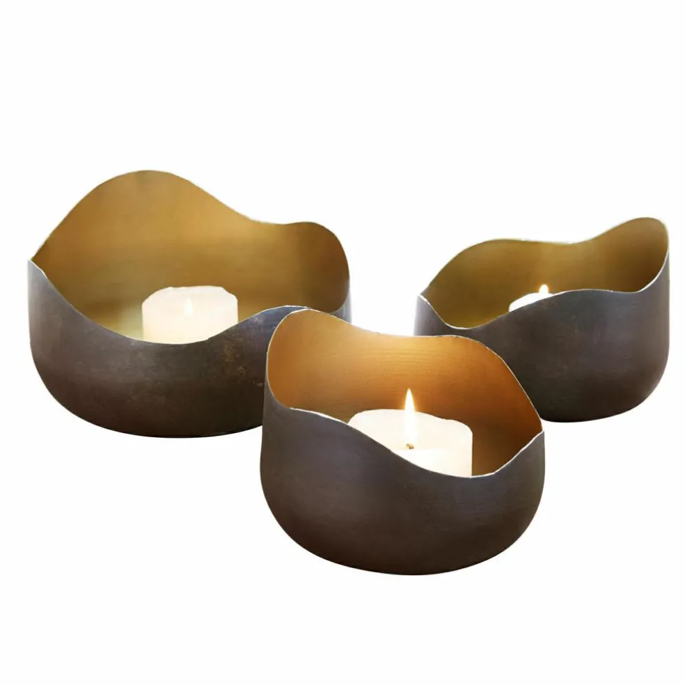 Lot de 3 photophores Thalorion