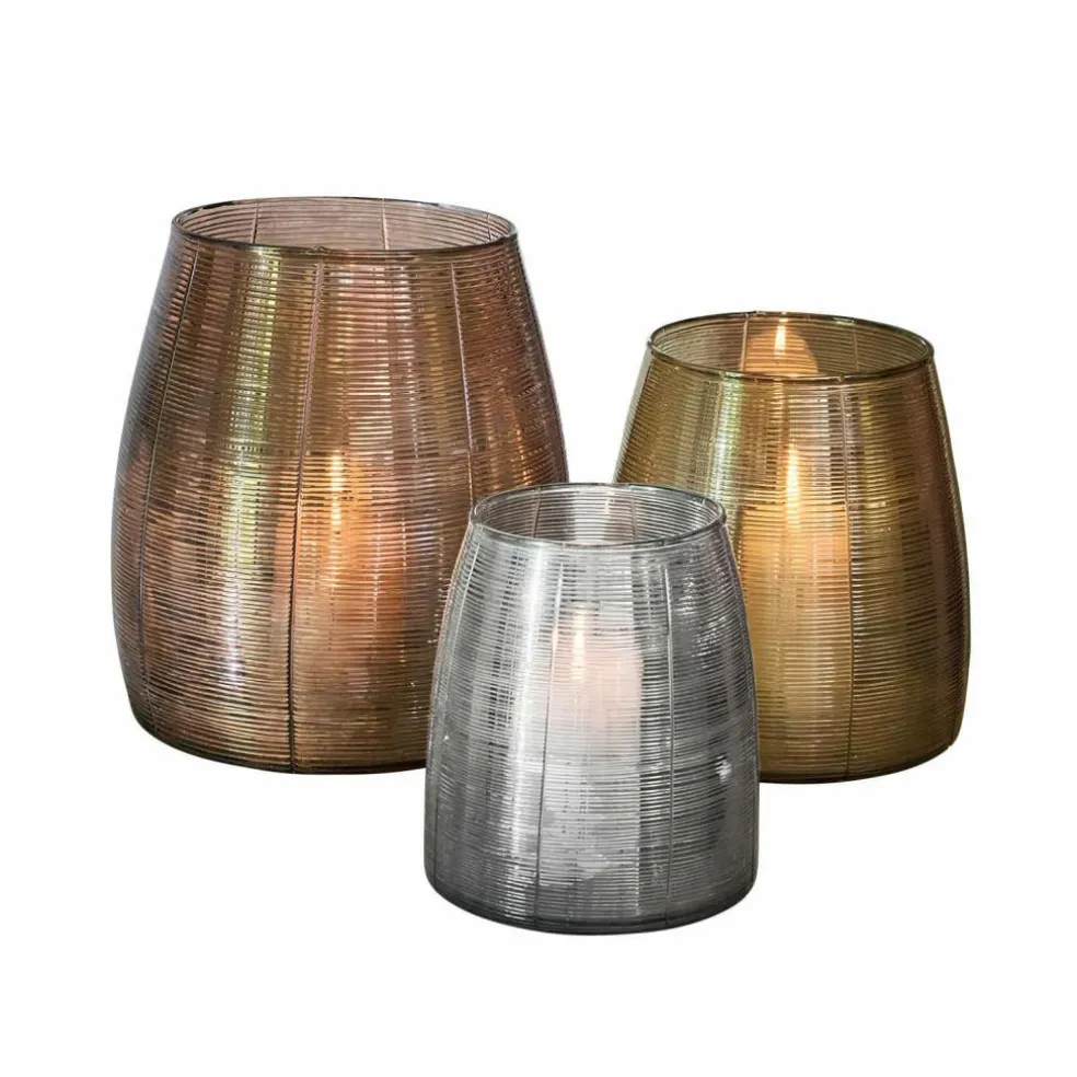 Lot de 3 photophores Uvenar