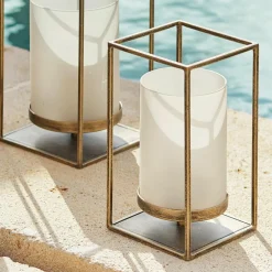 Lot de 3 photophores Vauxandre