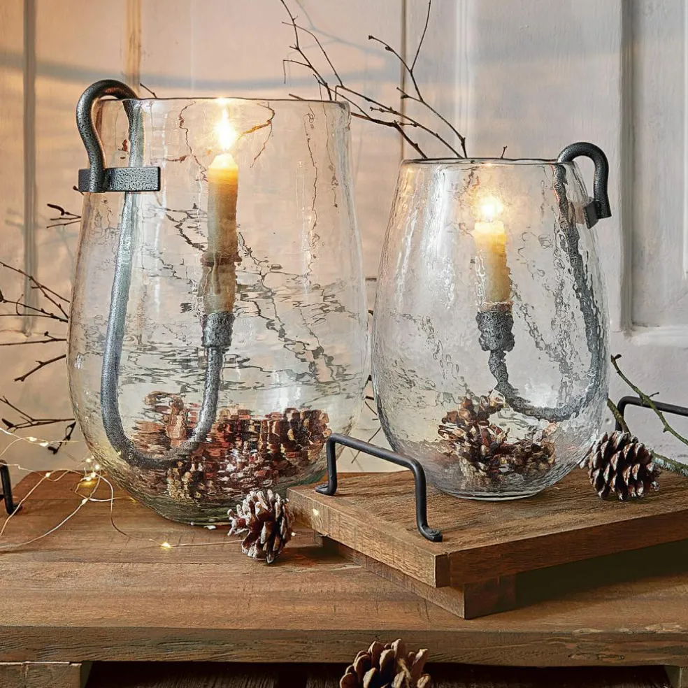 Lot de 2 photophores Vermand