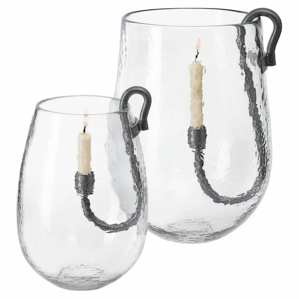 Lot de 2 photophores Vermand