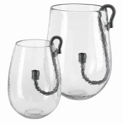 Lot de 2 photophores Vermand