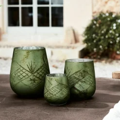 Lot de 3 photophores Vitas