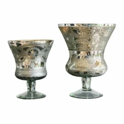 Lot de 2 photophores Zorayne