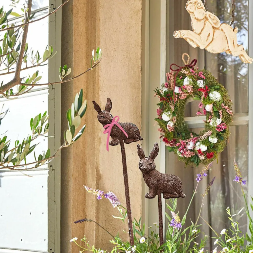 Lot de 2 piques de jardin Dariyah