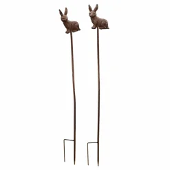 Lot de 2 piques de jardin Dariyah