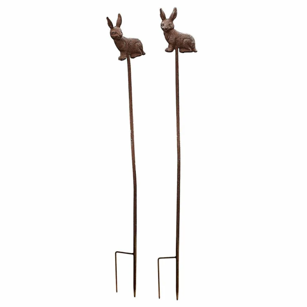 Lot de 2 piques de jardin Dariyah