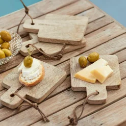 Lot de 4 planches à découper Boise