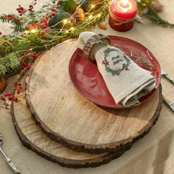 Lot de 2 planches en bois Danice