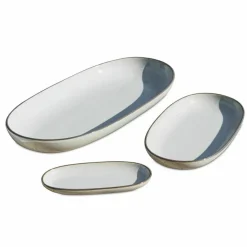 Lot de 3 plateaux de service Biarré