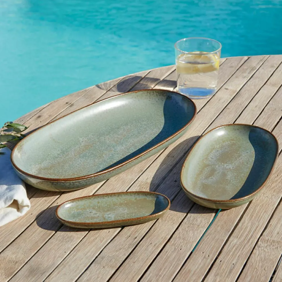 Lot de 3 plateaux de service Biarré