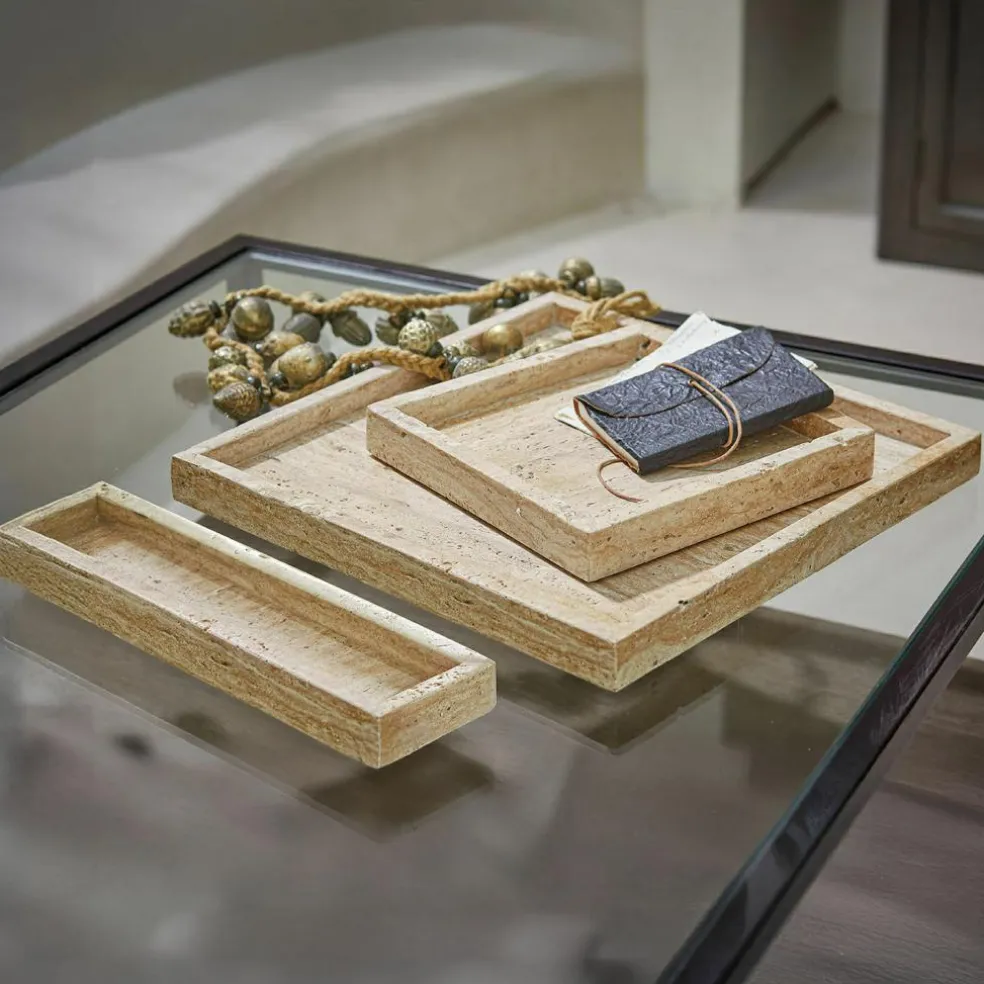 Lot de 3 plateaux Tavone