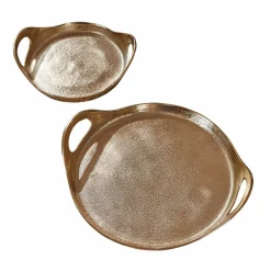 Lot de 2 plateaux Tiavela
