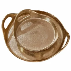 Lot de 2 plateaux Tiavela