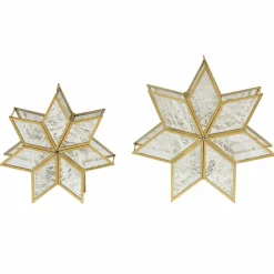 Lot de 2 porte-bougies Zaydan