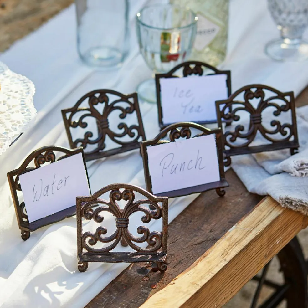 Lot de 6 porte-cartes Plesnois