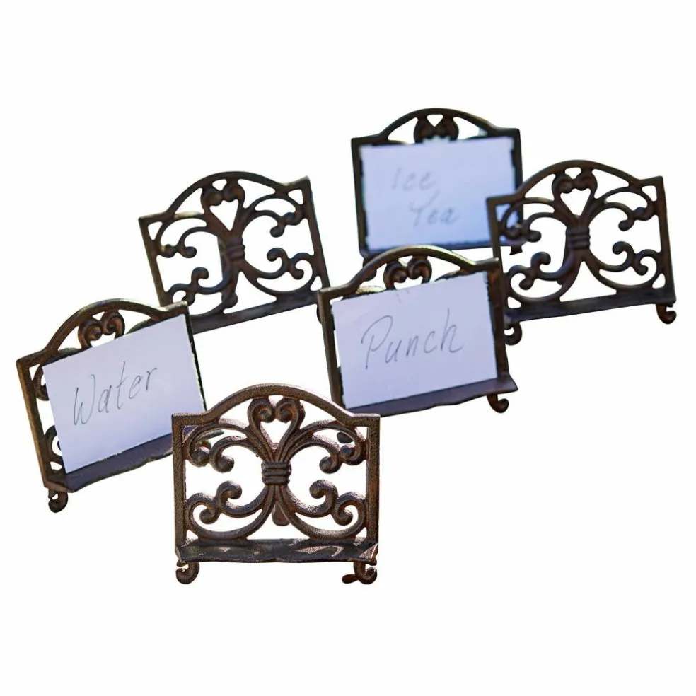 Lot de 6 porte-cartes Plesnois