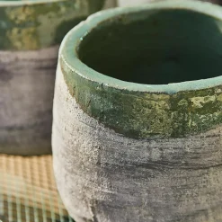 Lot de 2 pots de fleurs Malivon