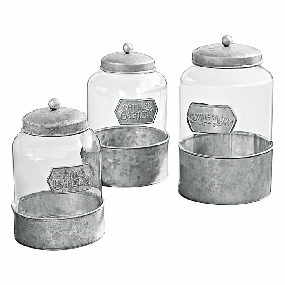 Lot de 3 pots Jaubert