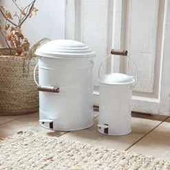 Lot de 2 poubelles Pernell