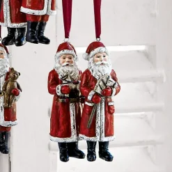 Lot de 6 Pères Noël Corvin