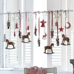 Lot de 6 Pères Noël Corvin