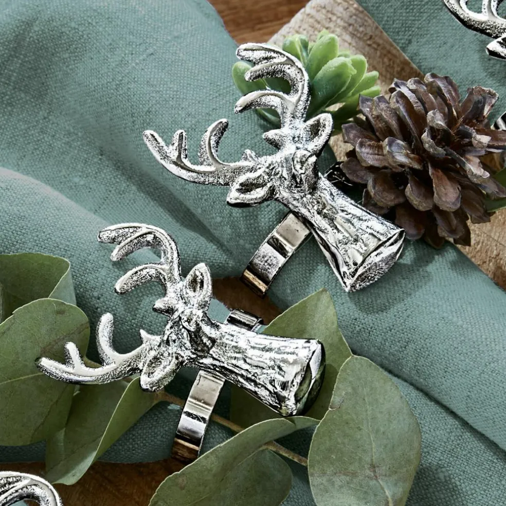 Lot de 6 ronds de serviettes Bisoro