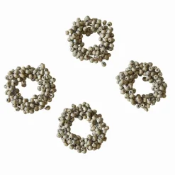 Lot de 4 ronds de serviettes Costavio