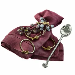 Lot de 4 ronds de serviettes Motje