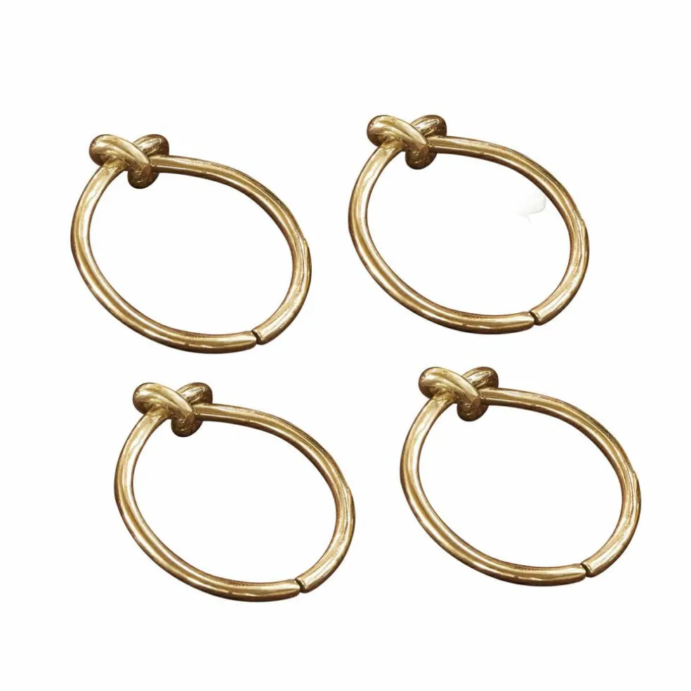 Lot de 4 ronds de serviettes Motje