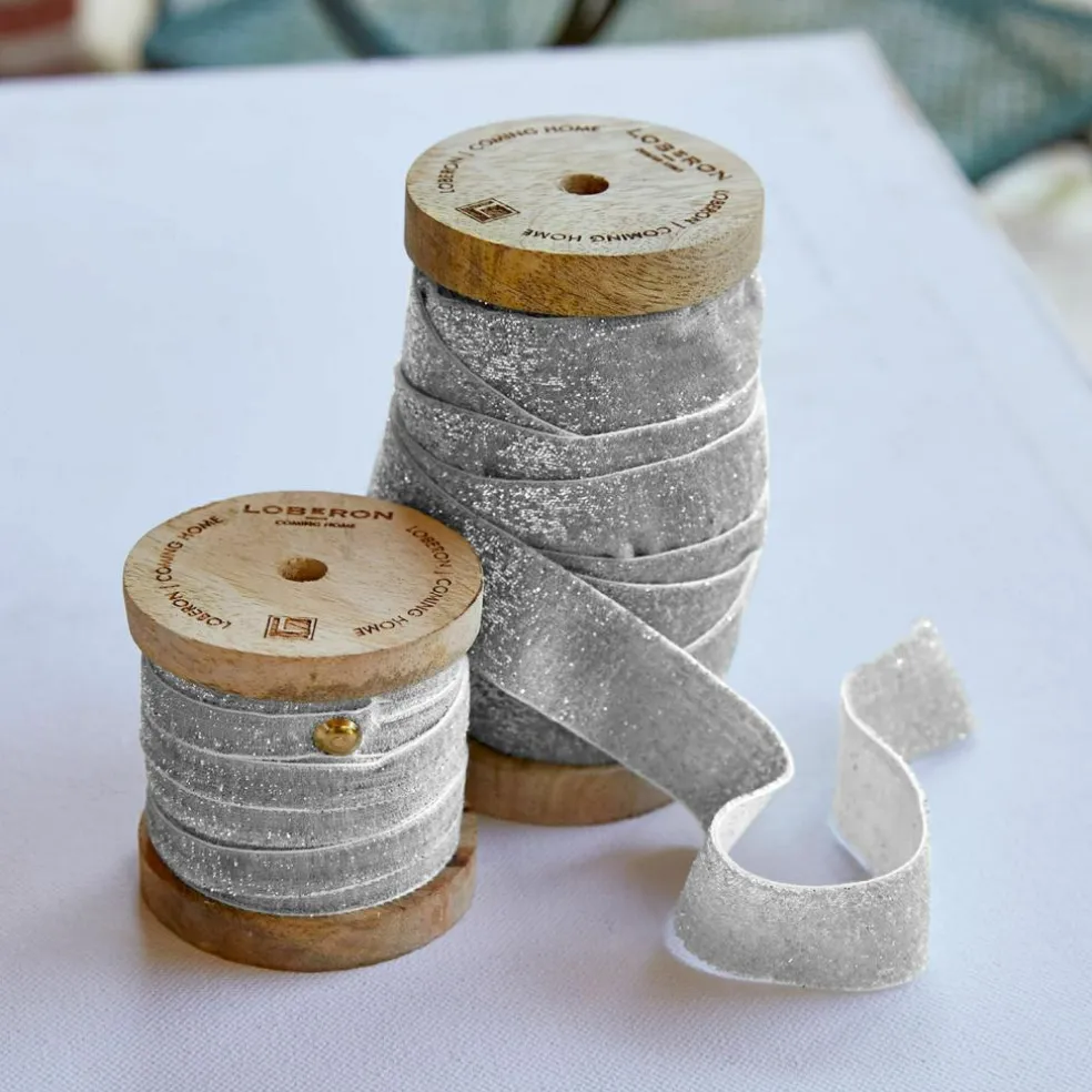 Lot de 2 rubans en velours Risorio