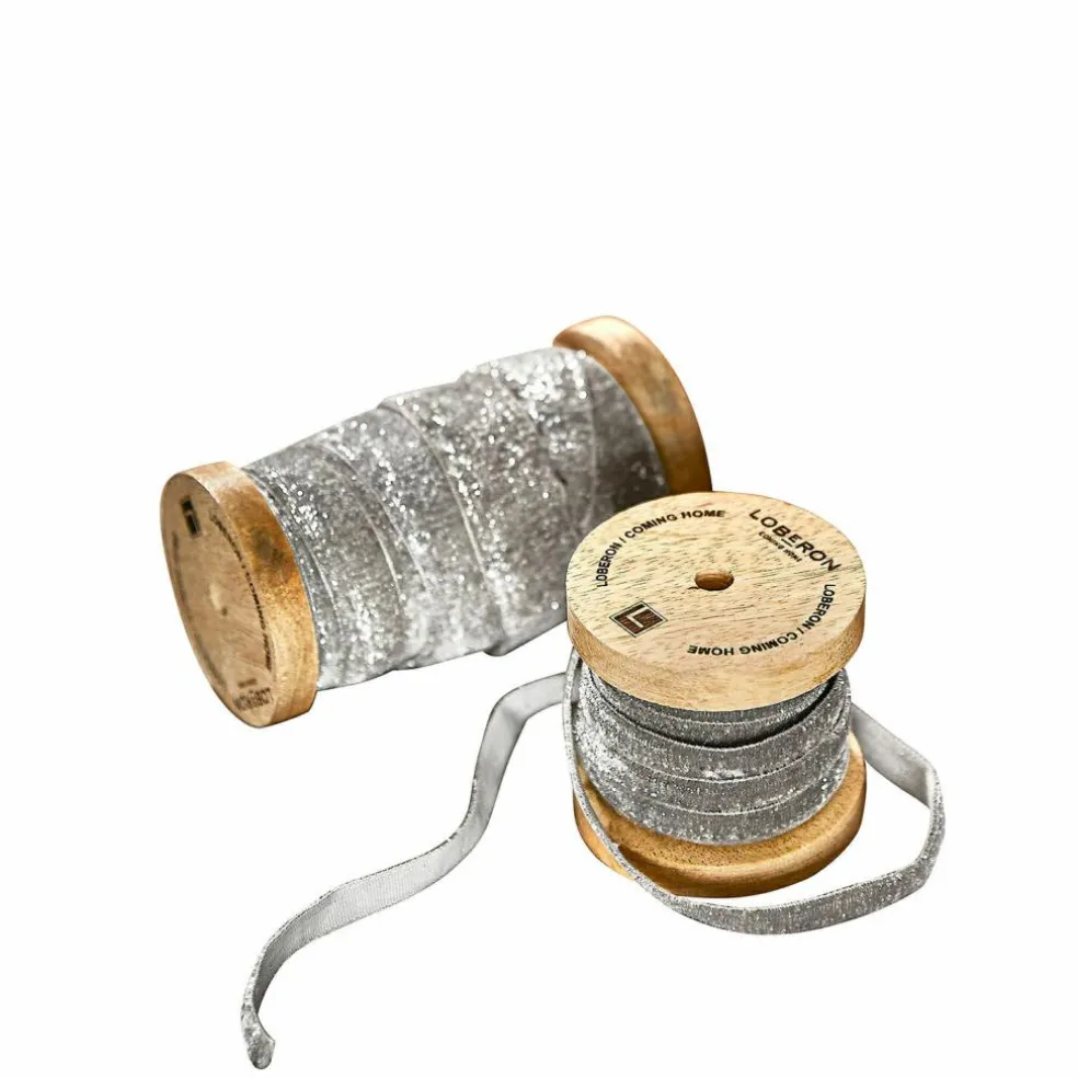 Lot de 2 rubans en velours Risorio