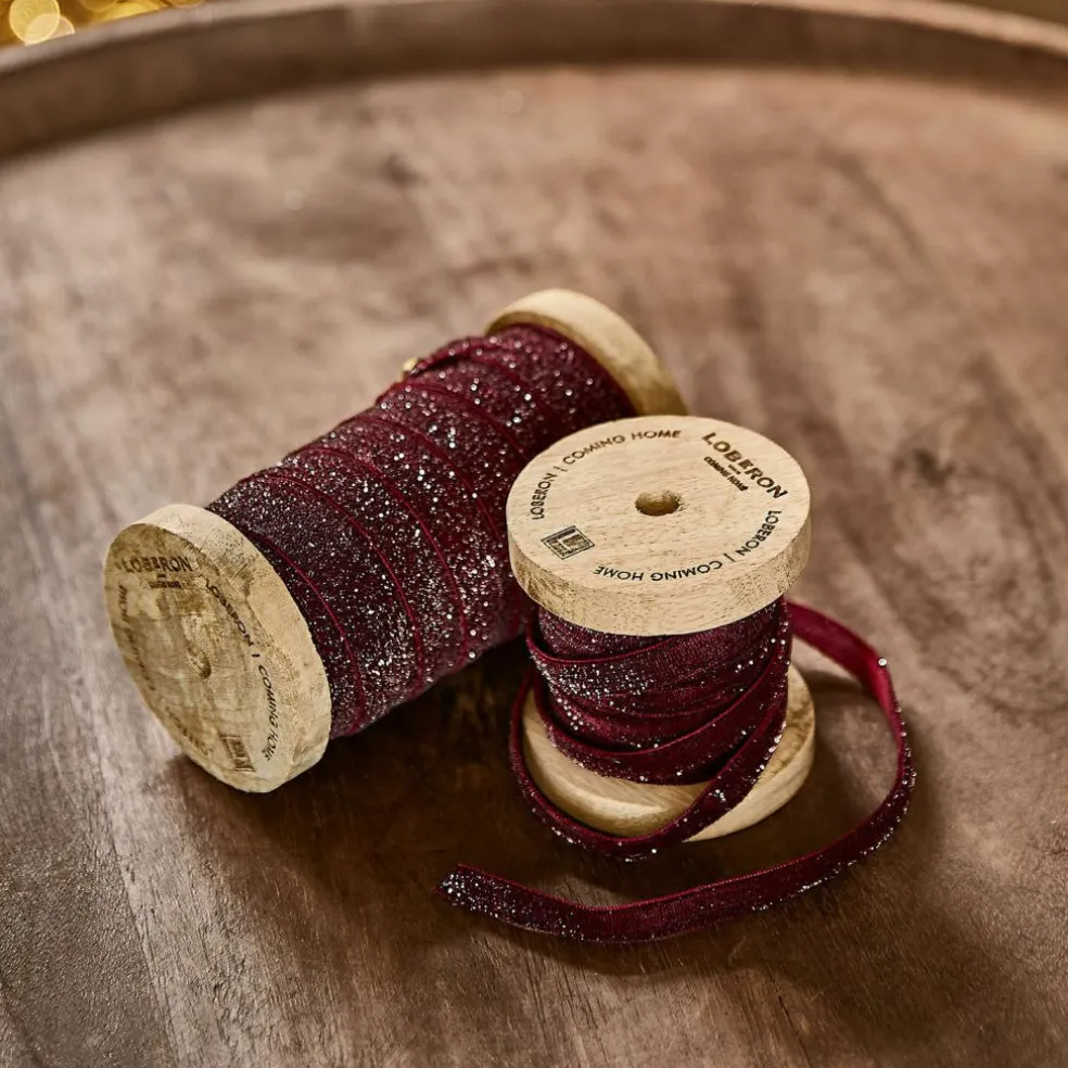 Lot de 2 rubans en velours Risorio