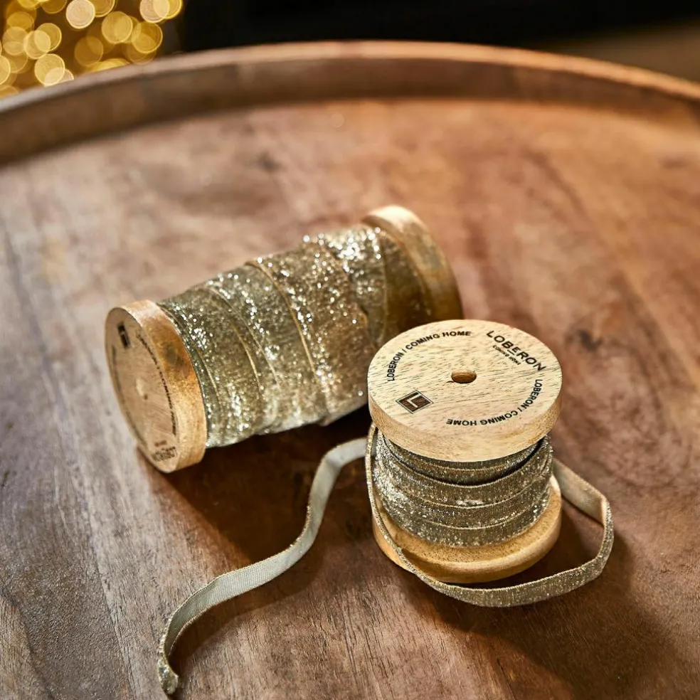 Lot de 2 rubans en velours Risorio